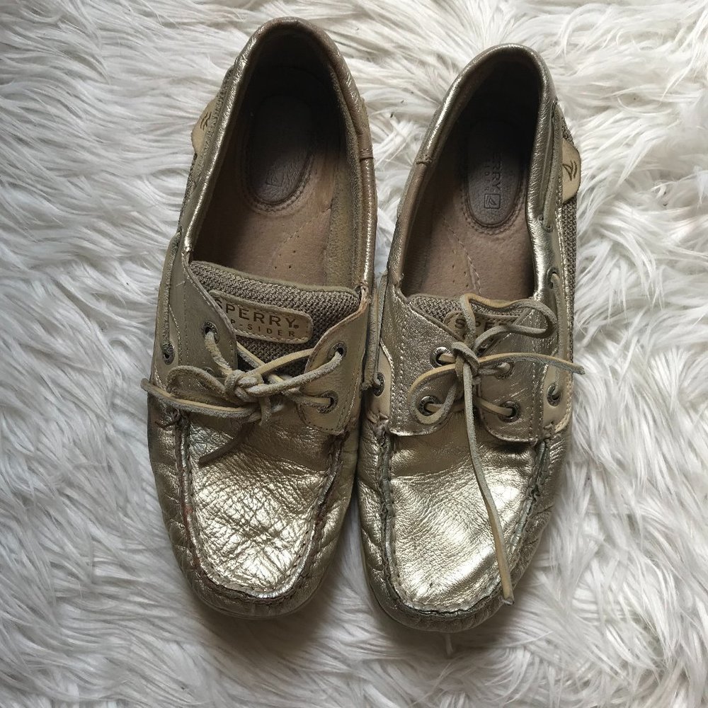 Gold Sperrys